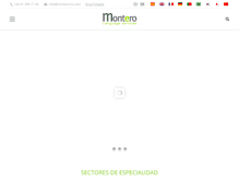 Tablet Screenshot of montero-traducciones.com